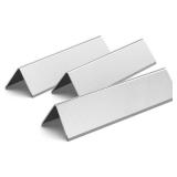 QuliMetal 7635 Grill Flavorizer Bars for Weber Spirit E210, E220, S210, S215, Spirit 200 & GS4 Spirit II E210, Spirit II E220 Grills with Front Control, Stainless Steel 15.3 Flavorizer Bars