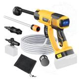 Cordless Pressure Washer Compatible with DeWalt 20V Battery, Ecarke 800 PSI Portable Handheld Power Washer with 6-in-1 Nozzle Foam Cannon for Car Floor Fence Wall Cleaning (Tool only)