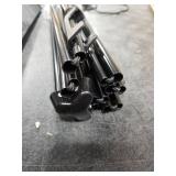 JEAWIWI 2PCS Black Easel Stand for Wedding Sign Stand, 66 Inch Portable Adjustable Poster Stands for Display, Floor Tripod Collapsible Display Easel, Balck Metal Easel Stand with Portable Bags