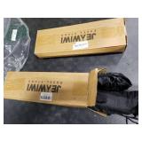 JEAWIWI 2PCS Black Easel Stand for Wedding Sign Stand, 66 Inch Portable Adjustable Poster Stands for Display, Floor Tripod Collapsible Display Easel, Balck Metal Easel Stand with Portable Bags