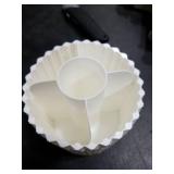 DooGooCoo [Upgrade] Rotating Makeup Brush Holder, [Large Capacity] 5 Slot Cosmetics Make up Brush Organizer Storage for Dresser, Countertop, Vanity & Bathroom