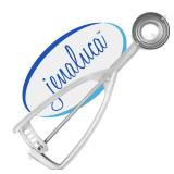 Jenaluca Medium Scoop - Cookie & Mini Cupcake Scooper - 1.5 tablespoon Disher #50 stainless steel baking scoop