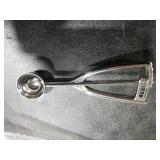 Jenaluca Medium Scoop - Cookie & Mini Cupcake Scooper - 1.5 tablespoon Disher #50 stainless steel baking scoop