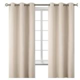 BGment Champagne Curtains 63 Inch Long - Wedding & Party Backdrop Drapes Elegant Room Darkening Thermal Insulated Window Treatments for Birthday Home Decor, Set of 2 Panels, 42 x 63 Inch