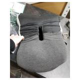 dunlips Memory Foam Seat Cushion for Truck Drivers, Office Chairs Ergonomic Seat Cushion for Back, Tailbone Sciatica Pain Relief, Pressure Relief Pad for Long Sitting, Car Seat Desk Chair Use (Gray)