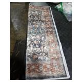 Dripex Washable Runner Rug 2x6 Non-Skid Kitchen Runner Vintage Kitchen Rug for Hallway Soft Low-Pile Carpet, Stain Resistant Kitchen Mat for Laundry Living Room Bathroom