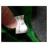 Dormstop Kids Holiday Elf Costumes Deluxe Grils Christmas Elf Dress Set Christmas Party Dress Outfit (3-5 Years)