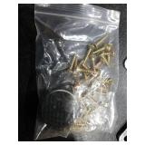 Btibpse 2 Inch Wooden Furniture Legs, Solid Wood Unpainted Replacement Furniture Legs, Cabinet Legs/Desk/Sofa/Bookcase Bun Feet, DIY Wooden Round Legs with Mounting Plate & Screws Set of 4 (2 Inch)