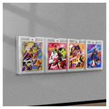 Sports Card Display Case for Evolving Collections, 35PT Graded Card Display Frame, Card Display Case for Football Basketball Hockey Psa and Trading Card