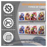 Sports Card Display Case for Evolving Collections, 35PT Graded Card Display Frame, Card Display Case for Football Basketball Hockey Psa and Trading Card