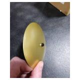 Round Gold Metal Display Stand Bases Bulk Pack