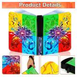 9 Pocket Card Binder for Cards, Trading Card Holder with 50 Removable Sleeves, Card Collection Binder Album Book Case Fits 900 Cards, Toys Gift for Boys Girls Aged 4 to 16 DAMAGED SEE PHOTO***