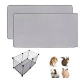 LWYMX Guinea Pig Cage Liners, 2 Pack 16