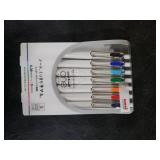 Uni Ball One, Gel Ink 0.38mm Ballpoint Pen, 7 Colors Set (UMNS388C)