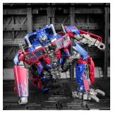 Deformation Car Robot Toys, Action Figures with Weapons, 8 in Portable Car Model Alloy Deformed Robot Toy Gift for Kids Boys and Girls