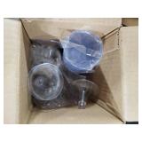 GuanQiao Plastic Champagne Flutes Pack, 5.5 Oz Clear Disposable Plastic Champagne Glasses, Wine Glasses Cups for Wedding Celebration Birthday Party Wine Tasting New Years Eve Party Supplies