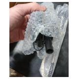 Dream Master Solar Garden Lights, 2Pack 120 LEDs Solar Lights Outdoor Waterproof, 8 Modes Fireworks Light, Valentines Day Decorations for Yard, Pathway, Walkway, Pool, Warm White