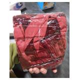 Janinka  Burgundy Large Velvet Christmas Swag Bow 31.5 x 23.6 inch Vintage Christmas Ornament Wine Red Rustic Velvet Staircase Wreath Bows Xmas Tree Topper Bows Large Bow for Outdoor