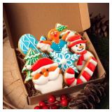 Christmas Cookie Cutters Set of 9 Pieces, Wmtidene Cookie Cutters Shapes for Winter Holiday, Metal includes Christmas Tree,Snowflake,Gingerbread Men,Angel,Star,Mitten,Candy Cane,Snowman