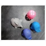 4pk Kids Bath Toys Ocean Animals