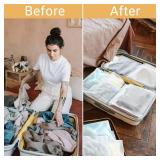 Svaldo Swimsuit Bags, 8x10 inch Shirt Bags for Small Business, Plastic Bags for Clothes, Bikini, Underwear, Makeups, Resealable Ziplock Packaging Bags, Storage Bags with Zipper, 3 Mil