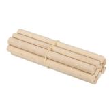 PATIKIL 1/2 x 6 Inch Dowel Rods Wood Sticks, 10 Pcs Unfinished Wooden Dowel Rods Round Dowels Hardwood Sticks for DIY Crafts and Home Decor