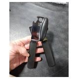 Can Opener Manual, MARSWELL Comfy Grip Can Opener Hand Held with Magnetic Lifter, Smooth Cutting Sharp Blade, Manual CanOpener for Seniors with Easy Turn Knob, Black