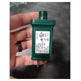 29V LED Power Supply, Christmas Tree Plug Adapter, IP44 Waterproof Class 2 Power Supply for Christmas String Light Inflatable Decorations(TS-8W29V)