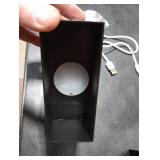 Battery Wall Sconces Set of Two, Rechargeable Colored Wall Lights with Remote, Stick Up and Down Indoor Lighting Cordless Sconce for Hallway, Black