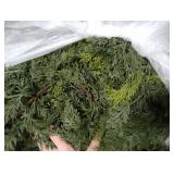 Waydress 2 Pcs 9 ft Christmas Cedar Garland - Thick & Lush Realistic Artificial Green Faux Cedar Pine Needles Garland for Christmas Winter Home Mantel Fireplace Holiday Party Decor