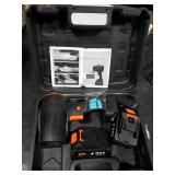 Mini Small Handheld Cordless Leaf Blower with 2 4.0Ah Batteries & Charger Portable Electric Rechargeable Blower, 500,000 RPM Turbo Jet High Power, Lightweight for Yard, Patio & Garage Cleaning