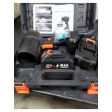 Mini Small Handheld Cordless Leaf Blower with 2 4.0Ah Batteries & Charger Portable Electric Rechargeable Blower, 500,000 RPM Turbo Jet High Power, Lightweight for Yard, Patio & Garage Cleaning