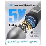 1000W Powerful Immersion Blender Handheld, 2025 New Update Hand Blender with 25-Speed and Heavy-Duty Copper Motor