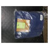 BIOLINEN Navy Bath Towels 24x48 inches 6 Pack | Ultra Soft, Highly Absorbent | 100% Cotton Towels for Bathroom, Gym, Spa, and Hotel Use