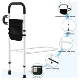 Bed Rails for Elderly Adults Safety - Adjustable Bed Assist Rails for Full Size, Portable Bed Cane for Seniors With Storage Pocket, Hold Up to 330 Lbs, Easy Setup, Bedside Safety and Stability
