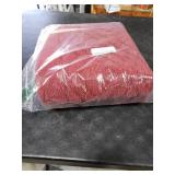 COSY HOMEER 48x20 Inch/30X20 Inch Kitchen Rug Mats Made of 100% Polypropylene 2 Pieces Soft Kitchen Mat Specialized in Anti Slippery and Machine Washable,red