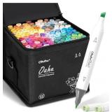 Ohuhu 72 Art Markers Set with Carrying Case