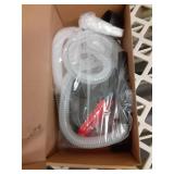 Auto-Stop Fuel Transfer Pump, Battery or USB Powered Electric Gas Pump, 3.2 Gallon per Min Portable Pump for Gas Can with 51\" Hose & 4 Adapters for Gasoline, Diesel, No-Spill Refueling, Gift for Men 