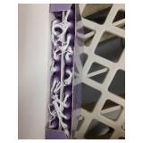 Tobeape Spell Chime Candles 24 pcs Purple Candles, 4\" Tall Unscented Mini Magic Taper Candle Bulk for Witchcraft, Wiccan Altar, Ritual, Prayer, Meditation, Birthday Party Home Decor - Retail: $8