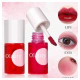 ONE SEAL BROKEN 4 Colors Lip Tint Stain Set, Watery Lip Tint Mini Liquid Matte Lipstick, Lip Stain Long Lasting Waterproof, Korean Lip Gloss Moisturizing Natural, Multi-Use Lip and Cheek Tint, Lightwe