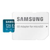 Samsung EVO Select microSD Memory Card + Adapter, 128GB microSDXC, Up-to 160 MB/s, 4K UHD, UHS-I, C10, U3, V30, A2, for Mobile Phone, Smartphones, Nintendo-Switch, and Tablets (MB-ME128SA/AM) - Retail