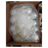 Roowest 36 Pcs Iridescent Disco Ornament Mirror Disco Ball Decoration Hanging Reflective 70s Cake Topper for Wedding Birthday Dance Music Festival Party Decoration - Retail: $20