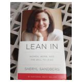 Lean In by Sheryl Sandberg - Women, Work and Leadership Book - Retail: $12