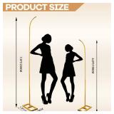 Unmanifested for Parts Balloon Arch Stand One- Metal Backdrop for Wedding, Birthday, Anniversary, Bridal and Baby Shower - Flower and Floral Arch for Ceremony - Retail: $39