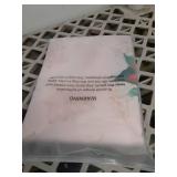 YiHomer Poinsettia Ribbon Engineered Printed Fabric Christmas Tabletop for Xmas Winter Holiday, Christmas Time, Tablecloth, 60 x 120 Rectangle - Retail: $24