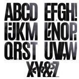 Missing Some Letters 21 Sheets 6 Inch Letter Stickers, Self Adhesive Vinyl Capital Alphabet Punctuation Stickers for Mailbox, Crafts, Notice Boards - Black - Retail: $10