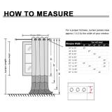 JIUZHEN Blackout Curtains for Bedroom - Thermal Insulated, Light Blocking and Noise Reducing Grommet Room Darkening Curtains 84 Inch Length 2 Panels Set (38 x 84 Inch, Blush Pink) - Retail: $150