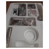 Ceiling Fans with Lights and Remote Control, 42 Inch Flush Mount Ceiling Fan with Quiet Reversible DC Motor, Dimmable LED Lighting, 6 Speeds, Timer, Nickel Ceiling Fan for Bedroom Living Room - Retail