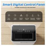 AIRPLUS Dehumidifier for Basement - 4,500 Sq. Ft. 70 Pints, Multifunctional Dehumidifier with Drain Hose & Auto Shut-Off Function, Powerful Dehumidifiers for Home(AP2103) - Retail: $180