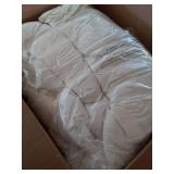 puredownÂ® Goose Feather Comforter Full/Queen Size - All Season Duvet Insert, Ultra-Soft Hotel Collection Comforter, 100% Cotton Cover Medium Warmth Bedding Comforters